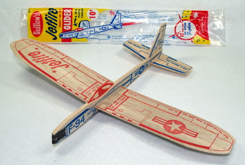 sleek streak balsa airplane