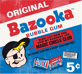 Bazooka bubble gum