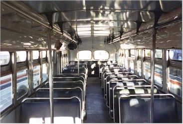 Bus rear windows