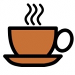 Drawing of a coffee mug