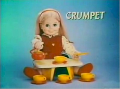 Crumpet, the tea party doll