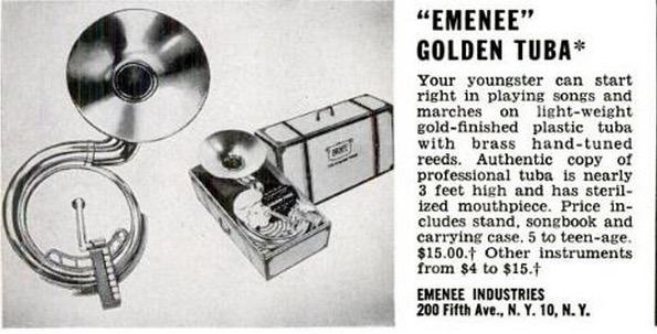Emenee Golden Tuba