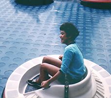 Disneyland flying saucers