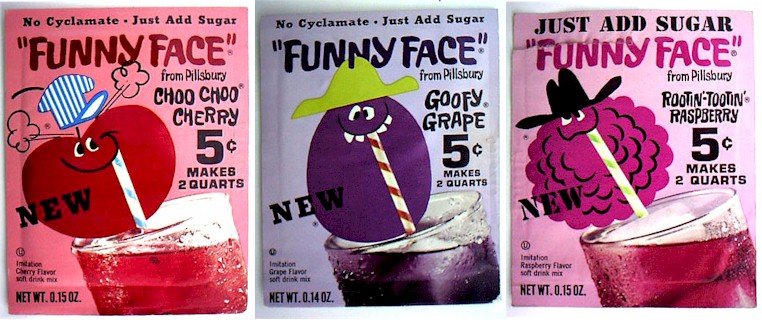 Funny Face drink mix