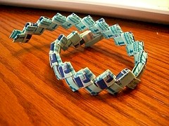 Gum wrapper chains