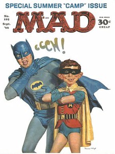 Photo of a Mad magazine cover