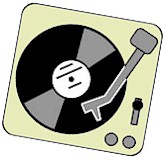 Drawing of a turntable