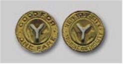 NY subway tokens