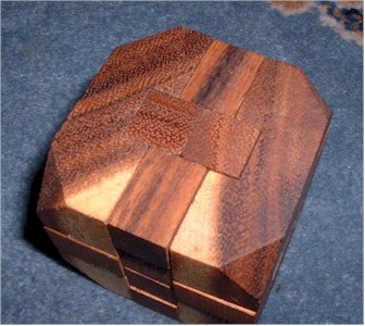 Wooden "burr" puzzles