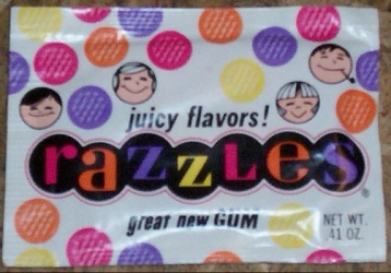Razzles gum