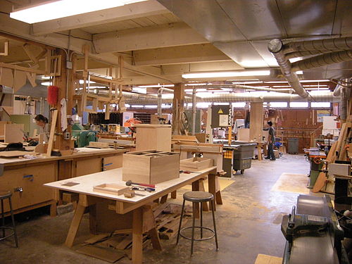 Wood Shop Class High School