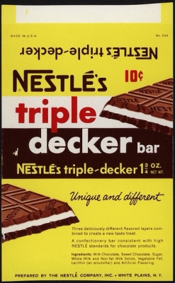 Nestle's Triple Decker bar