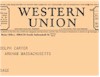 Western Union telegrams