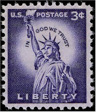 3-cent U.S. first-class postage stamp
