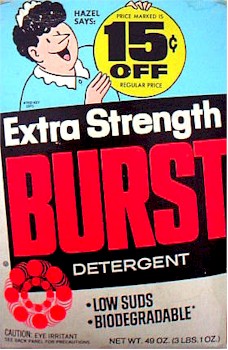 Burst detergent