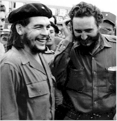 Che Guevara and Fidel Castro