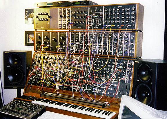 Moog modular synthesizer