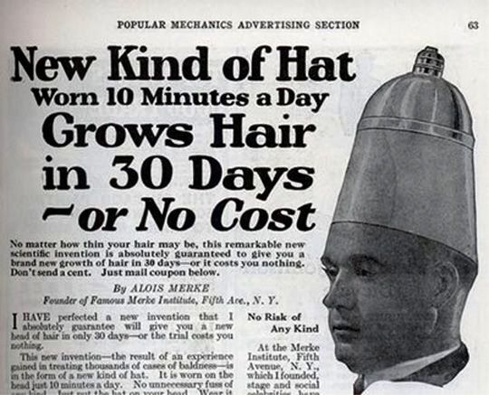 19 hair growing hat