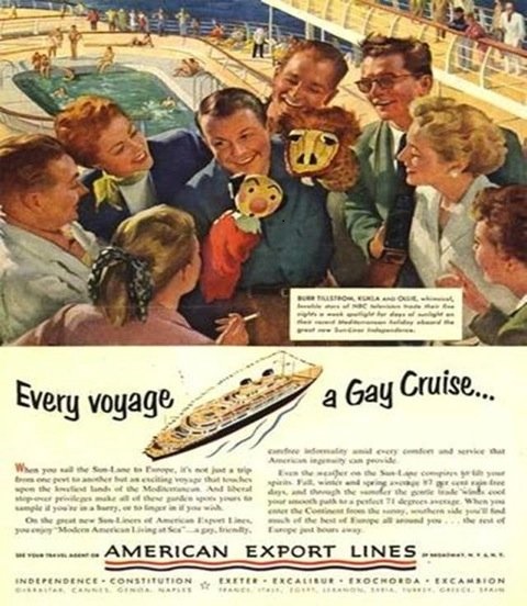 23 Every voyage a gay cruise