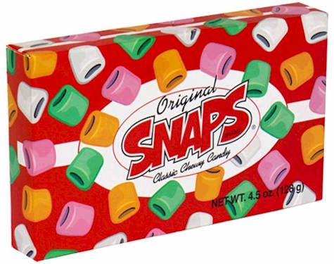 Snaps licorice candy