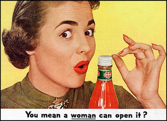 A Woman can open it